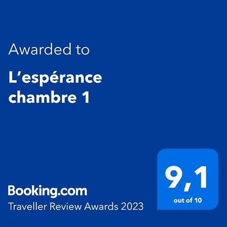 Chambre 1 Esperance Communs A Partager 圣布里厄 外观 照片