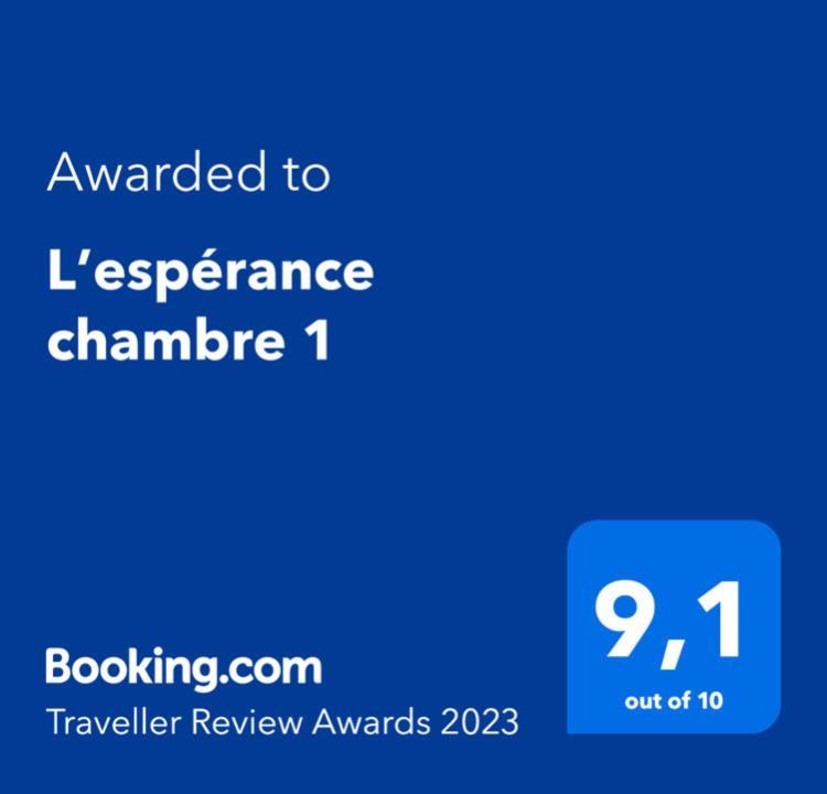 Chambre 1 Esperance Communs A Partager 圣布里厄 外观 照片